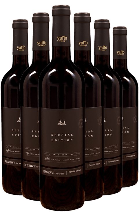 שישיית יפו ספיישל אדישיין רזרב קברנה סוביניון שיראז